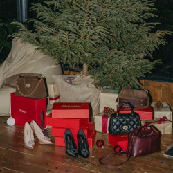 Női elegáns cipő 1339 fekete szatén lifestyle