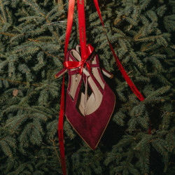 Női szandál 1344 bordó velúr lifestyle