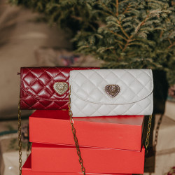 Kézitáska női válpánttal 048g bordó lifestyle