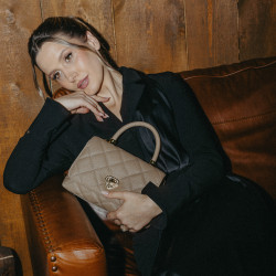 Női válltáska 049g nude kaviár lifestyle