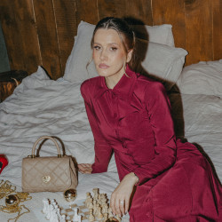 Női válltáska 049g nude kaviár lifestyle