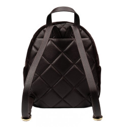 Női hátizsák 307g velúr kávé