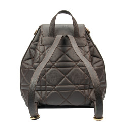 Női hátizsák 308g velúr kávé