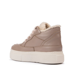 Női csizma 3403 kapucsínó