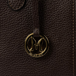 Női válltáska 004g sötét csokoládé