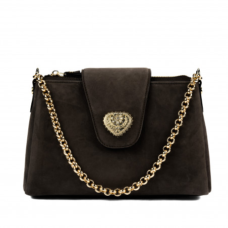 051g női táska toffee velúr