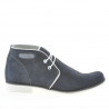 Ghete adolescenti 464 indigo velur+alb