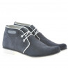 Ghete adolescenti 464 indigo velur+alb