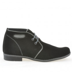 Ghete adolescenti 464 negru velur+gri