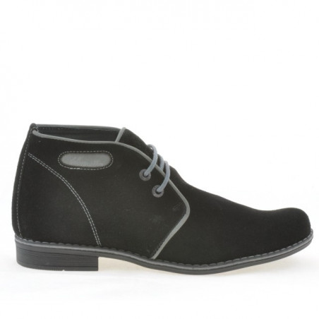Ghete adolescenti 464 negru velur+gri