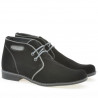 Ghete adolescenti 464 negru velur+gri