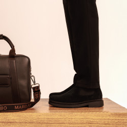 Férfi bakancs 4154 fekete bufo lifestyle