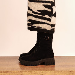 Női bakancs 3401 fekete bufo lifestyle