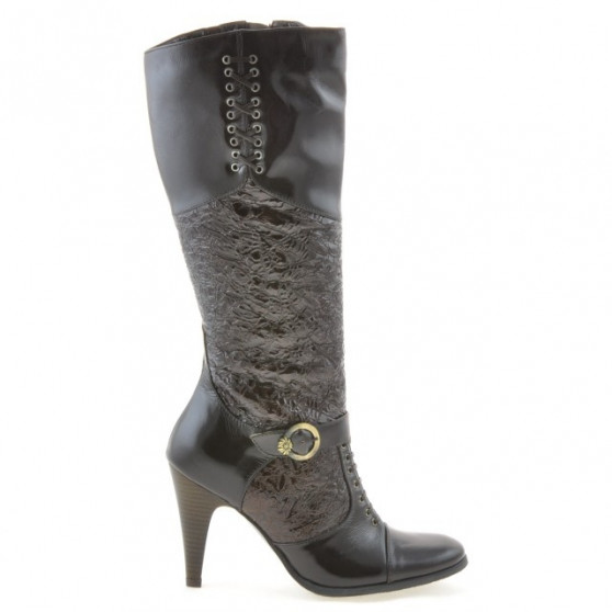 Cizme dama 1109 crep lac cafe Cizme dama 1109 crep lac cafe
