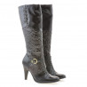 Cizme dama 1109 crep lac cafe 