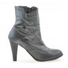Ghete dama 1112 gri combinat
