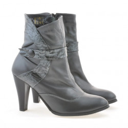 Ghete dama 1112 gri combinat