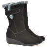 Cizme dama 3246 negru velur