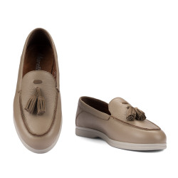 Női loafer 6096 biz cappuccino
