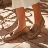Női loafer 6096 biz cappuccino lifestyle
