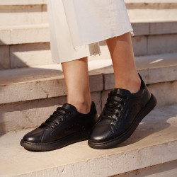 Női sportcipő 6103 fekete kombináció lifestyle