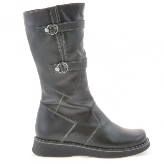 Cizme copii 214 negru Cizme copii 214 negru