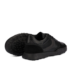 Férfi sportcipő 9001 fekete kombinált