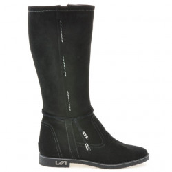 Cizme dama 3276 negru velur