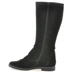 Cizme dama 3276 negru velur