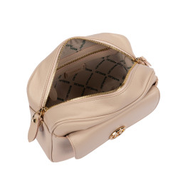 Női válltáska 014g biz púder rózsa