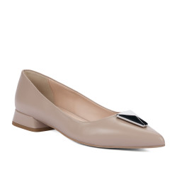 Női balerina cipő 1360 homok