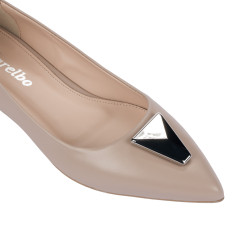 Női balerina cipő 1360 homok