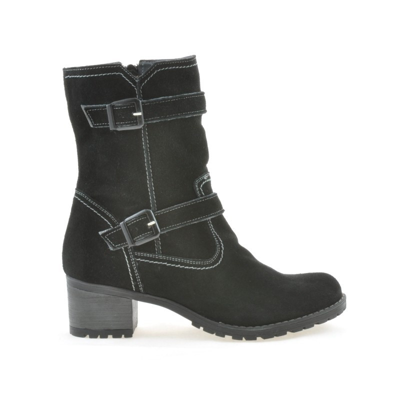 Ghete dama 3278 negru velur