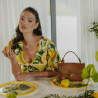 022g női kézitáska aranybarna lifestyle