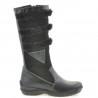 Cizme copii 3205 negru combinat