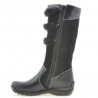 Cizme copii 3205 negru combinat