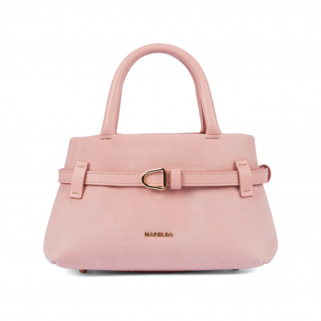 Női kézitáska 056g camoscio baby pink