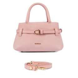 Női kézitáska 056g camoscio baby pink