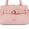 Női kézitáska 056g camoscio baby pink