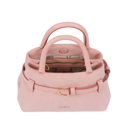 Női kézitáska 056g camoscio baby pink