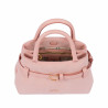 Női kézitáska 056g camoscio baby pink