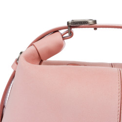 Női kézitáska 037-1g 01 camoscio baby pink