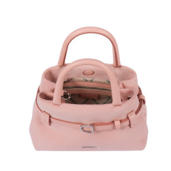 Női kézitáska 056g 01 camoscio baby pink