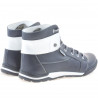 Ghete barbati 421 indigo+alb