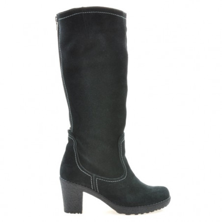 Cizme dama 3258 negru velur
