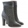 Ghete dama 1146 negru+negru sidef