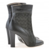 Ghete dama 1146 negru+negru sidef