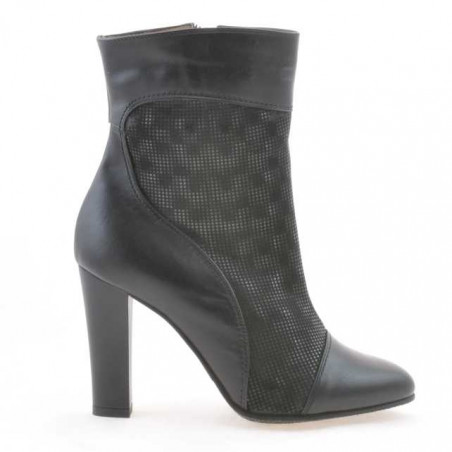Ghete dama 1146 negru+negru sidef