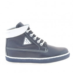 Ghete copii 3206 indigo+alb
