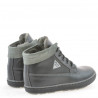 Ghete copii 3206 negru+gri